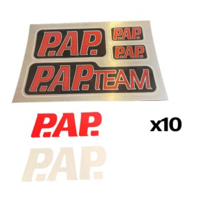 PAP STICKERS KIT X10