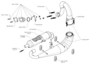 EXHAUST GROUP (THOR 260 E)