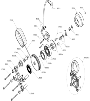 IGNITION GROUP / MANUAL STARTER GROUP  (MOSTER PLUS 185 FACTORY R MY25)