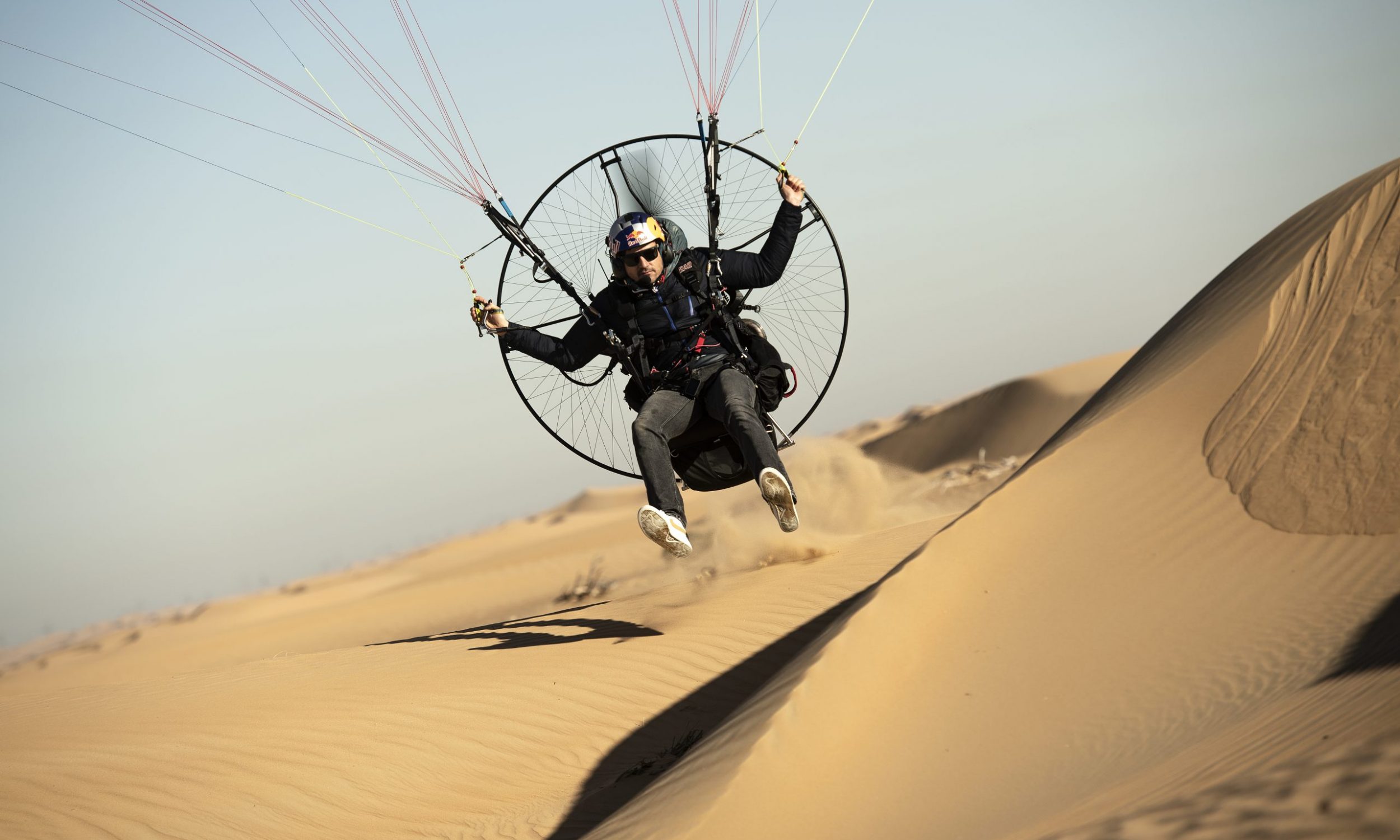 Horacio LIorens of Spain performs during  practice session at Dubai desert in United Arab Emirates on January 12th, 2021